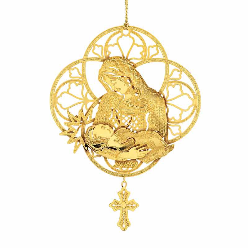 The 2020 Gold Christmas Ornament Collection 2161 007 6 4