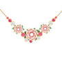 Pretty Peonies Necklace and Earring Set 10578 0019 b necklace