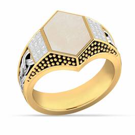 Lunar Eclipse Mens Moonstone Diamond Ring 10463 0017 a main