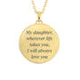 Spread Your Wings Daughter Diamond Butterfly Pendant 11734 0018 c back