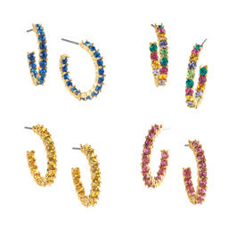 Joyful Hues Hoop Earring Collection 12433 0010 a main