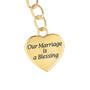 Our Marriage is a Blessing Anniversary Cross Pendant 11482 0012 d description