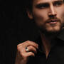 The Maverick 10kt Gold Onyx Ring 11691 0027 m model