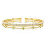 Personalized Luxe Birthstone Cuff 11997 0010 h august