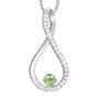 The Birthstone  Diamond Infinity Pendant 5200 001 5 8