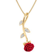 Everlasting Rose Necklace With Earrings 11339 0017 b pendant