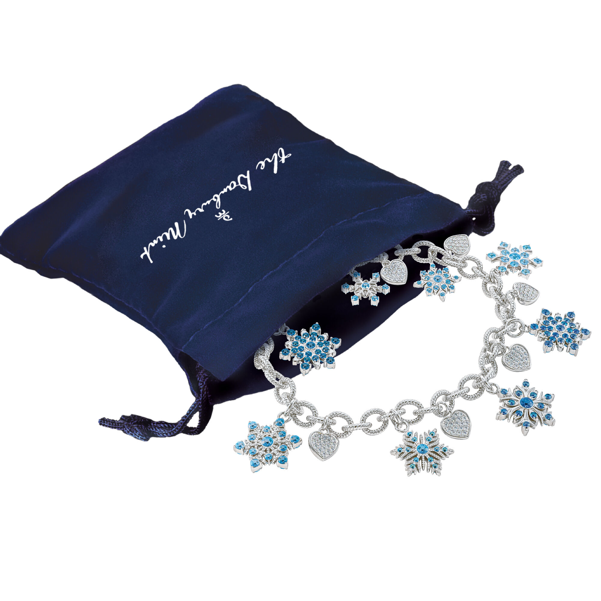 Snowflake Belt and Bag Charm