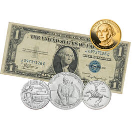 George Washington Coin and Currency Set 10705 0015 b coin