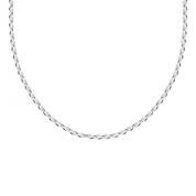 Italian Silver Dew Drop Necklace 10376 0013 a main