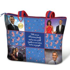 The Obamas Quilted Tote Bag 5600 001 1 1
