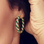 Birthstone Inside Out Hoops 11072 0018 m model