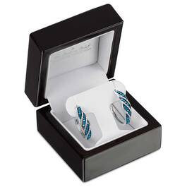 Blue Wave Diamond Earrings 5154 003 7 2