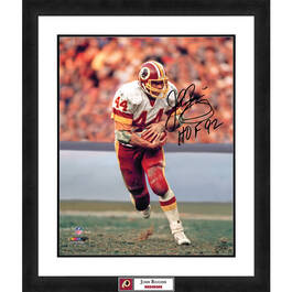 John Riggins   Autographed Limited Edition Framed Photo 4528 014 6 1