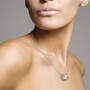 Anatoli Lavender Pearl Necklace 12060 0028 d model