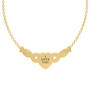 From My Heart to Yours Necklace with Free Matching Earrings 10558 0013 e inscription