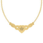 From My Heart to Yours Necklace with Free Matching Earrings 10558 0013 e inscription