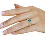 Birthstone & Diamond Harmony Ring 12354 0023 b model