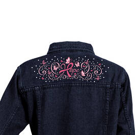 Personalized Hope Denim Jacket 10457 0015 d back