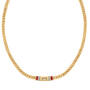 Birthstone & Diamond Monogram Necklace 12372 0013 a main