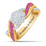 Personalized Birthstone and Diamond Ring 10751 0018 j october