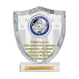 Shields of Honor Silver plated Commemorative 11736 0107 j doctor