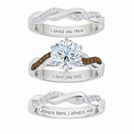 I Still Do Diamonisse Ring Set 6695 001 5 2