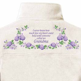 The Grandmas Love Fleece Jacket 2316 001 3 4