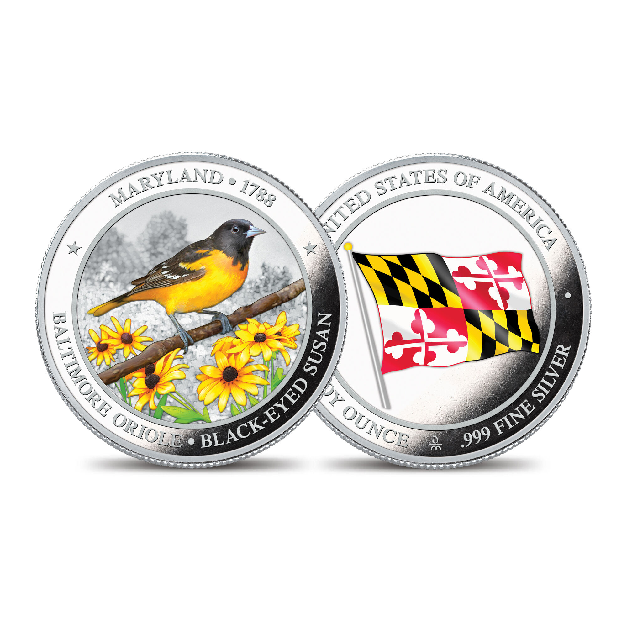 The State Bird and Flower Silver Commemoratives 2167 0088 a commemorativeMD