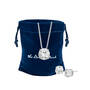 Five-Carat Solitaire Pendant w/ FREE Matching Earrings, Five Carat Solitaire Pendant Earrings 11657 0011 m giftpouch