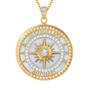 Lost Without You Compass Pendant, Lost Without You Compass Pendant 10589 0016 b front