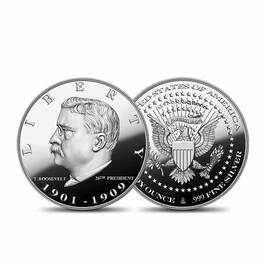 US Presidential Silver Commemoratives 9154 006 2 4