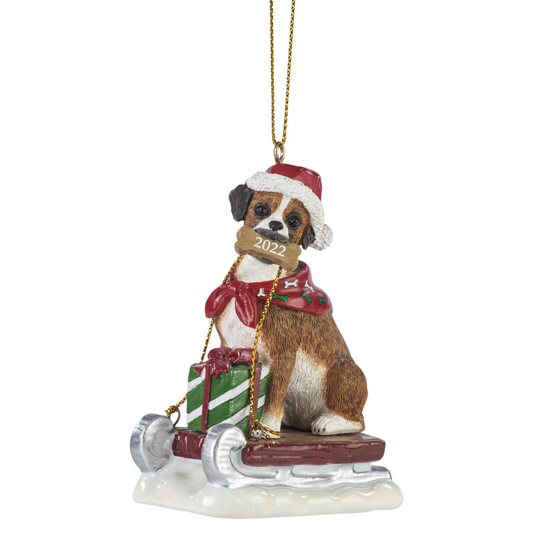 Dog Annual Ornament Boxer 6428 0555 a main
