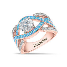 Birthstone Statement Ring 11176 0013 l december