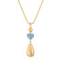Drop of Gold Birthstone Diamond Necklace 6929 0013 c march