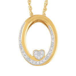 I Will Always Love You Daughter Diamond Pendant 10011 0014 b front