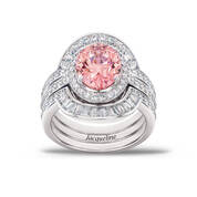 Blushing Beauty Trio Ring Set 11576 0019 a main