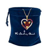 My Forever Love Diamond Rose Necklace 10811 0016 g gift pouch