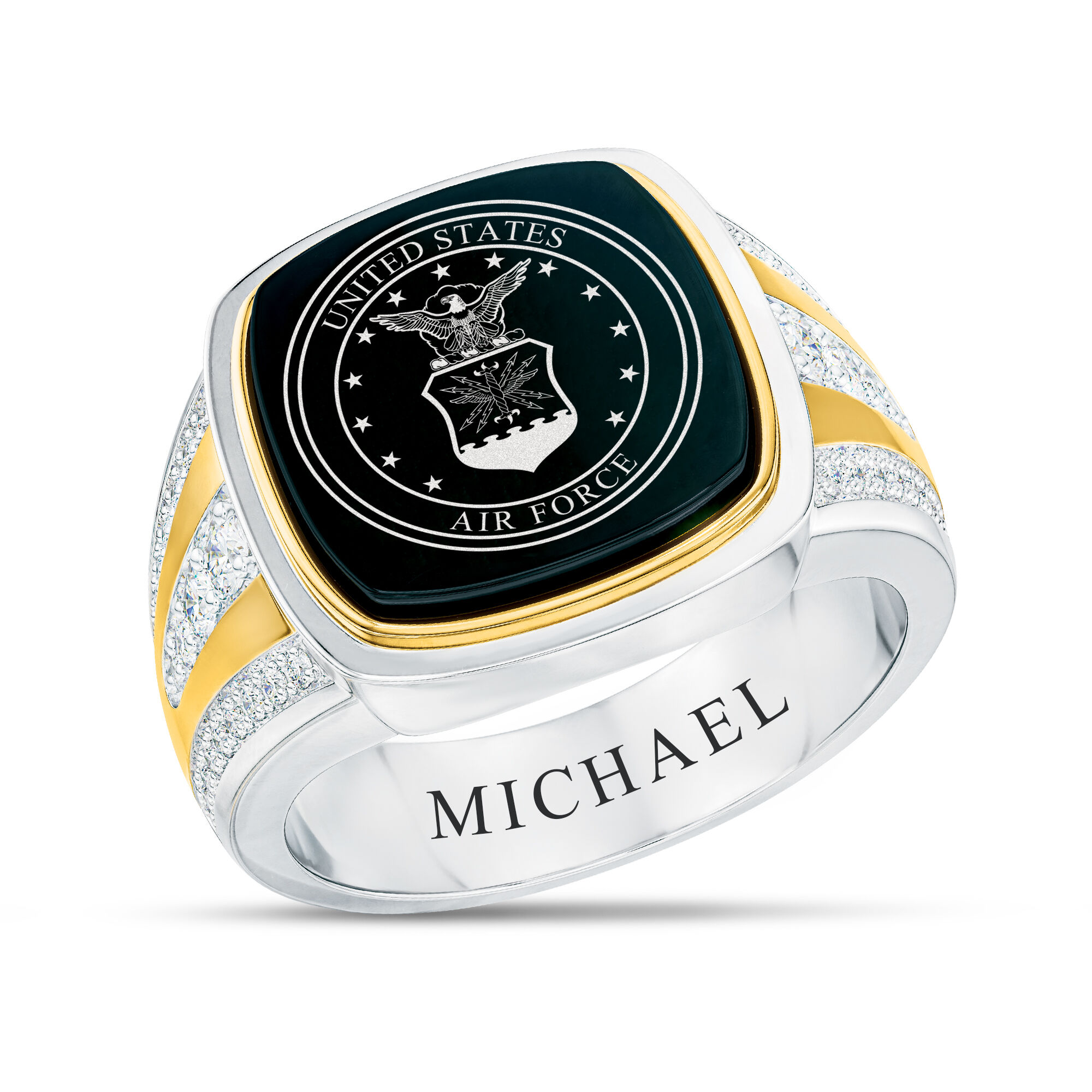 The US Air Force Birthstone Ring 10347 0043 d april