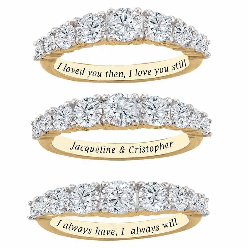 Danbury mint i love you always diamond ring set shop