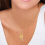 Our Love Blooms Forever Diamond Pendant and Keepsake Heart, Our Love Blooms Forever Diamond Pendant and Keepsake Heart 11894 0014 m model