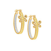 The Sparkling Summer Hoop Earrings, Holiday Hoops Collection 11828 0205 a main
