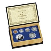 Birth Year Coin Silver Commemorative Set 11124 0016 a main