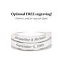 Sincerely Yours Custom Ring Set, Sincerely Yours Custom Ring Set 11341 0013 e infographic