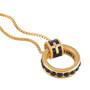 The Lord is My Strength Diamond Ring Pendant, The Lord Is My Strength Diamond Ring Pendant 10415 0016 c sideview