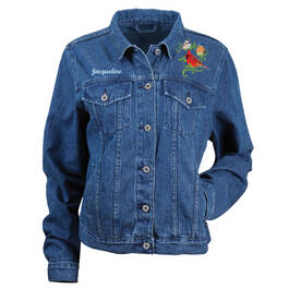Personalized Songbird Denim Jacket 10632 0013 a main