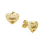 I Love You Golden Heart Diamond Necklace with FREE Matching Earrings, Personalized ILoveYou Golden HeartDiamond Necklace Free Matching Necklace 12277 0043 d earring
