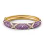 Refined  Radiant Birthstone Bangle 2918 001 5 6
