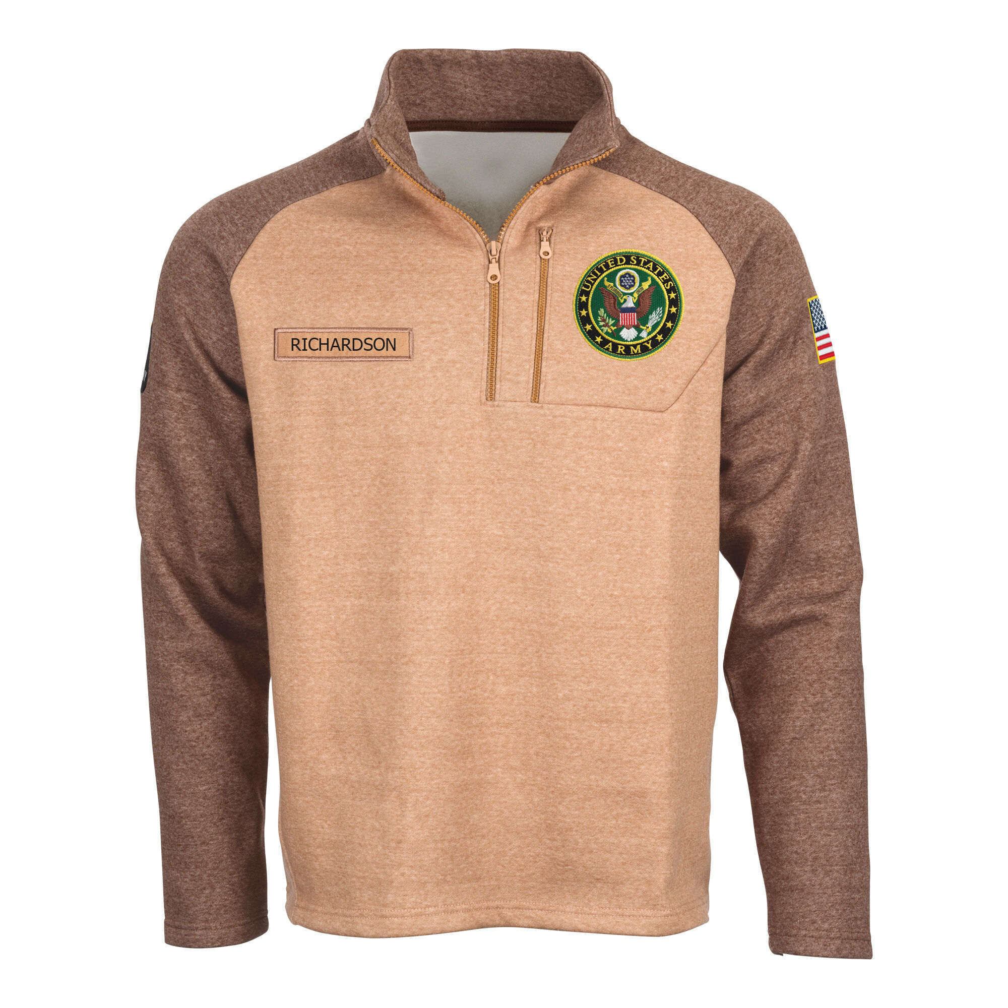 人気No.1 The Personalized U.S. Army® 1/4 Zip Fleece Jacket ジャケット・アウター