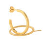 Simply Stunning Double Hoop Earrings 6737 0015 b earring
