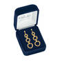 The Firenze Italian Drop Earrings 6417 0012 g gift box